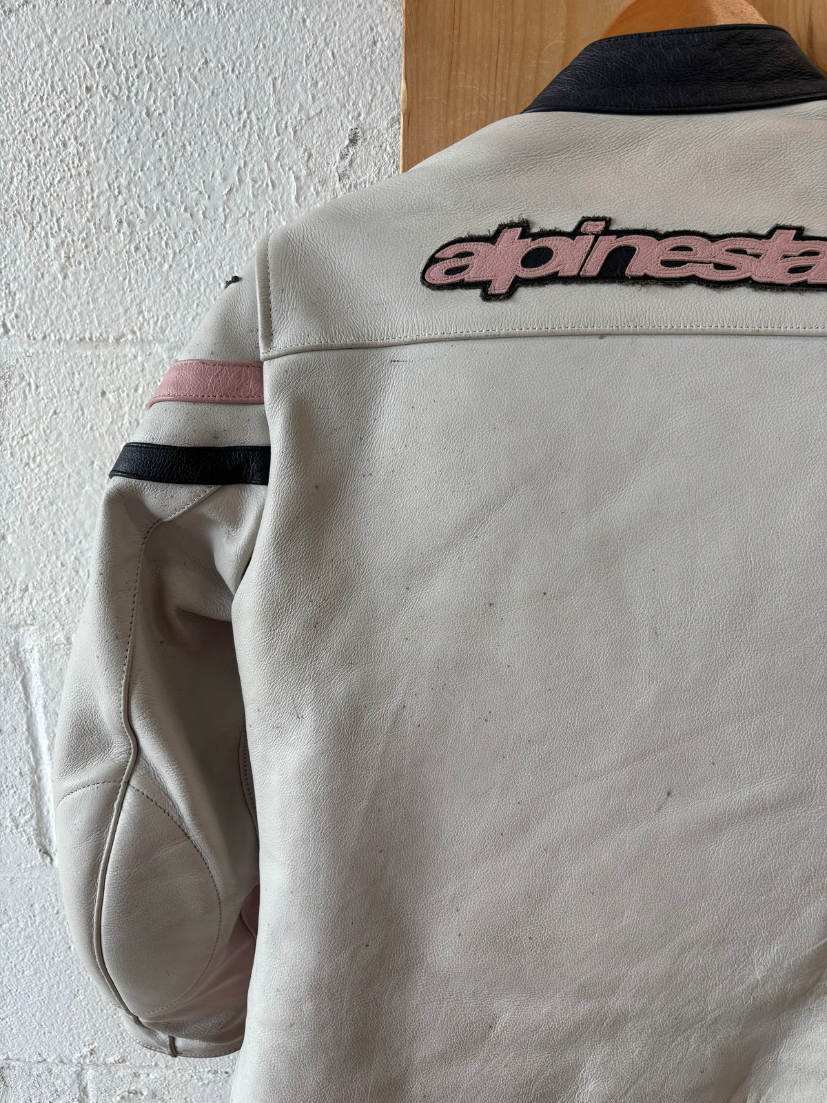 Alpinestars Pink & White Motorcycle Jacket : Size 8 (Local Pickup Only)