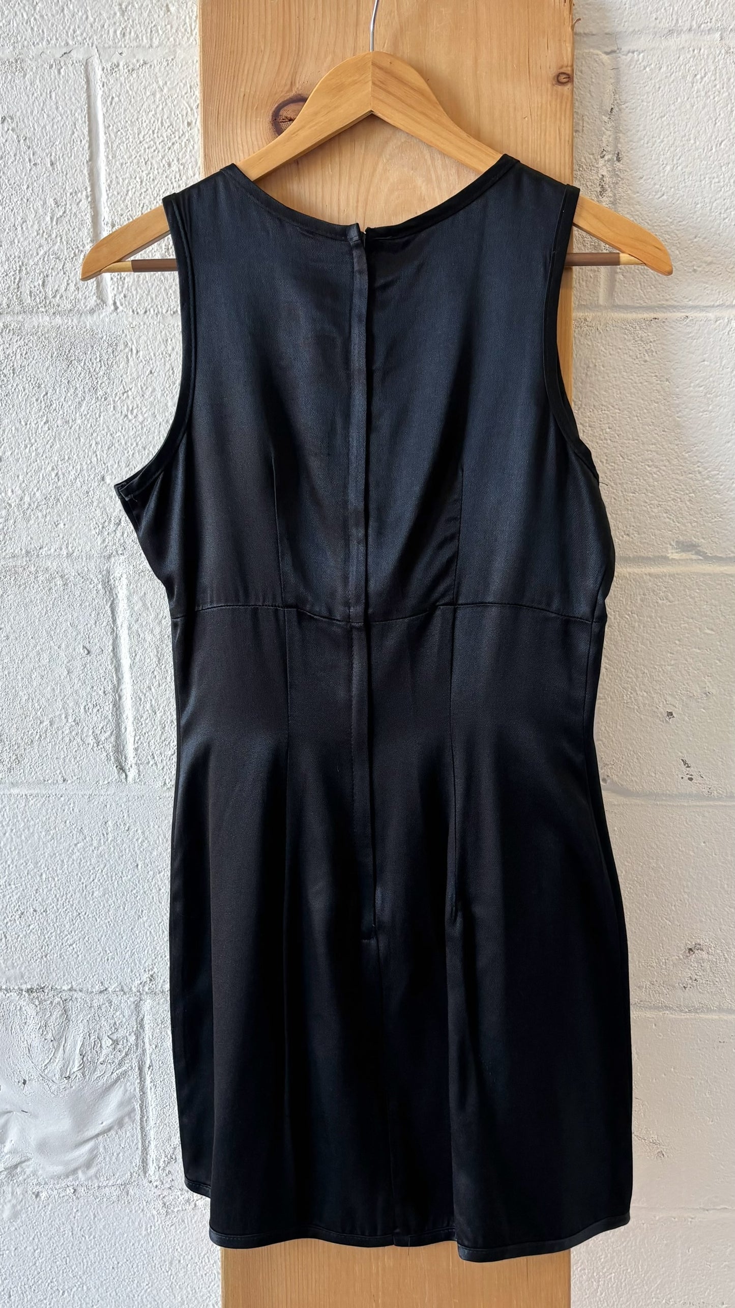 Vtg Black Bow Dress : 7/8