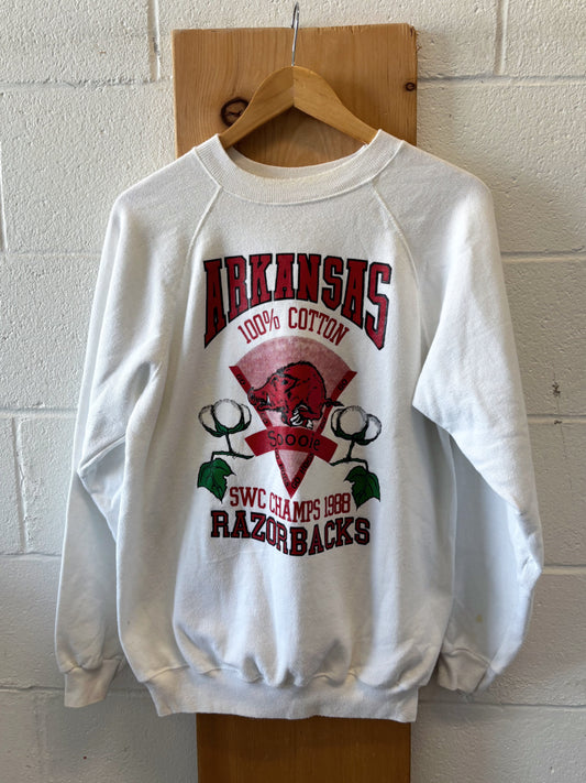 Vtg Arkansas Crew : L