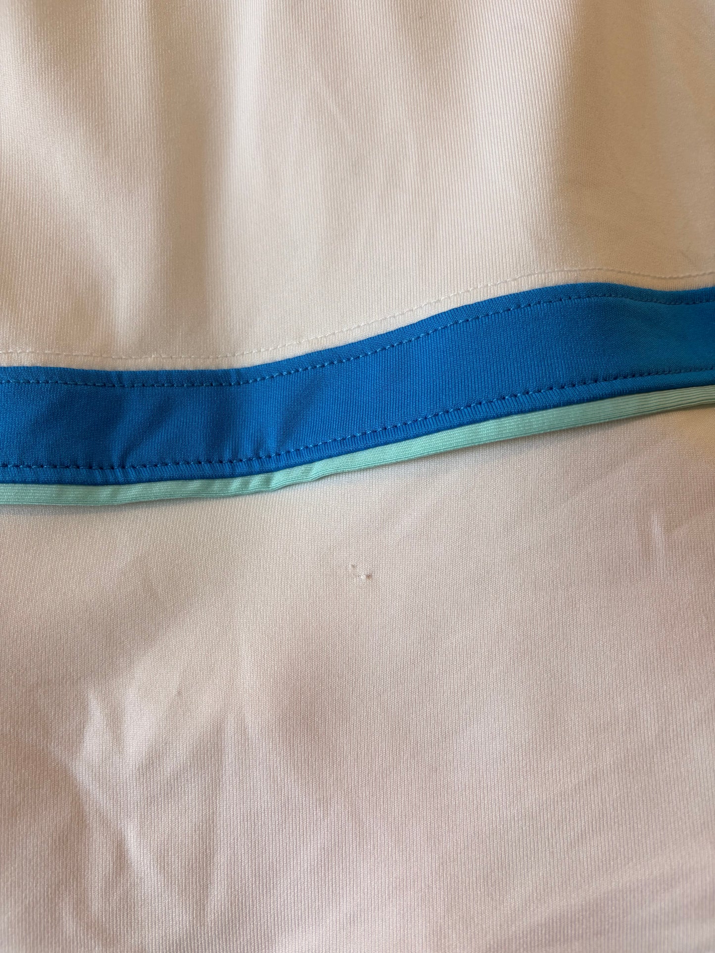 White & Blue Nike Tennis Skort : L