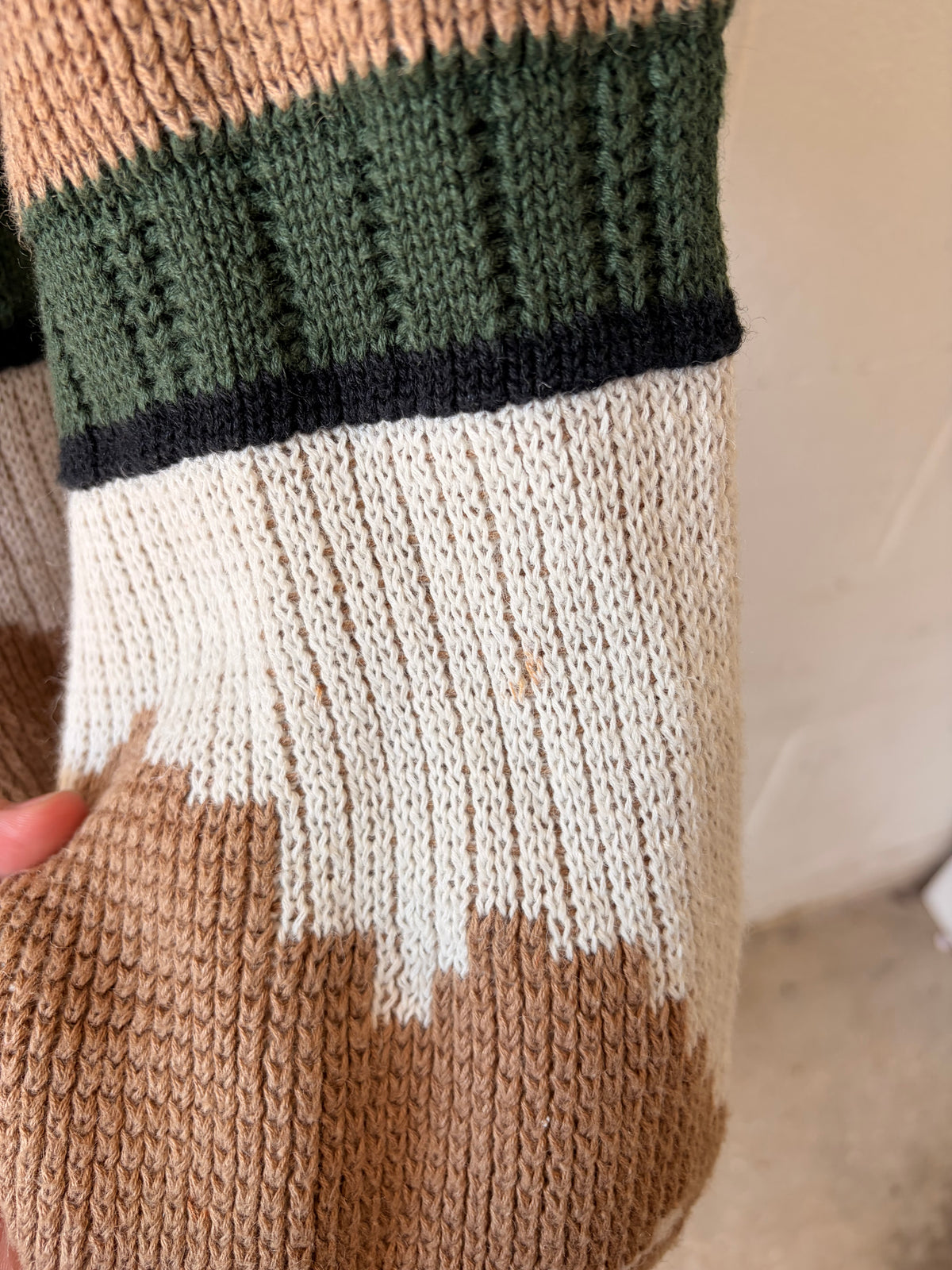 Vtg Generra Mountain Landscape Sweater : S (As Is)