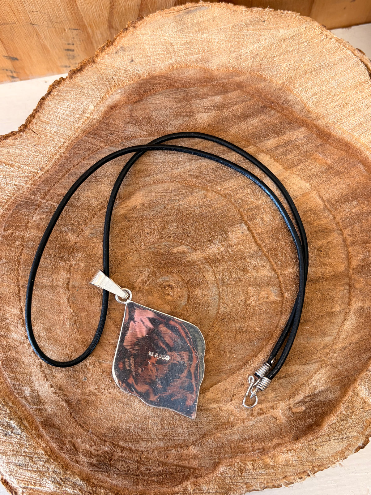 Iridescent Cord Necklace