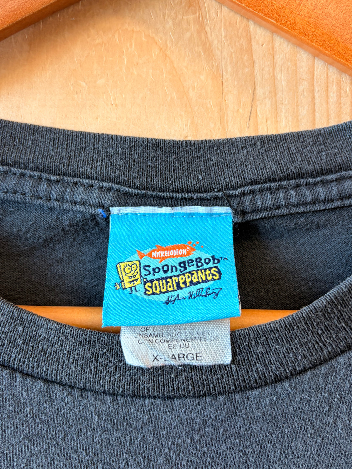 2002 SpongeBob Hall Monitor Tee : L