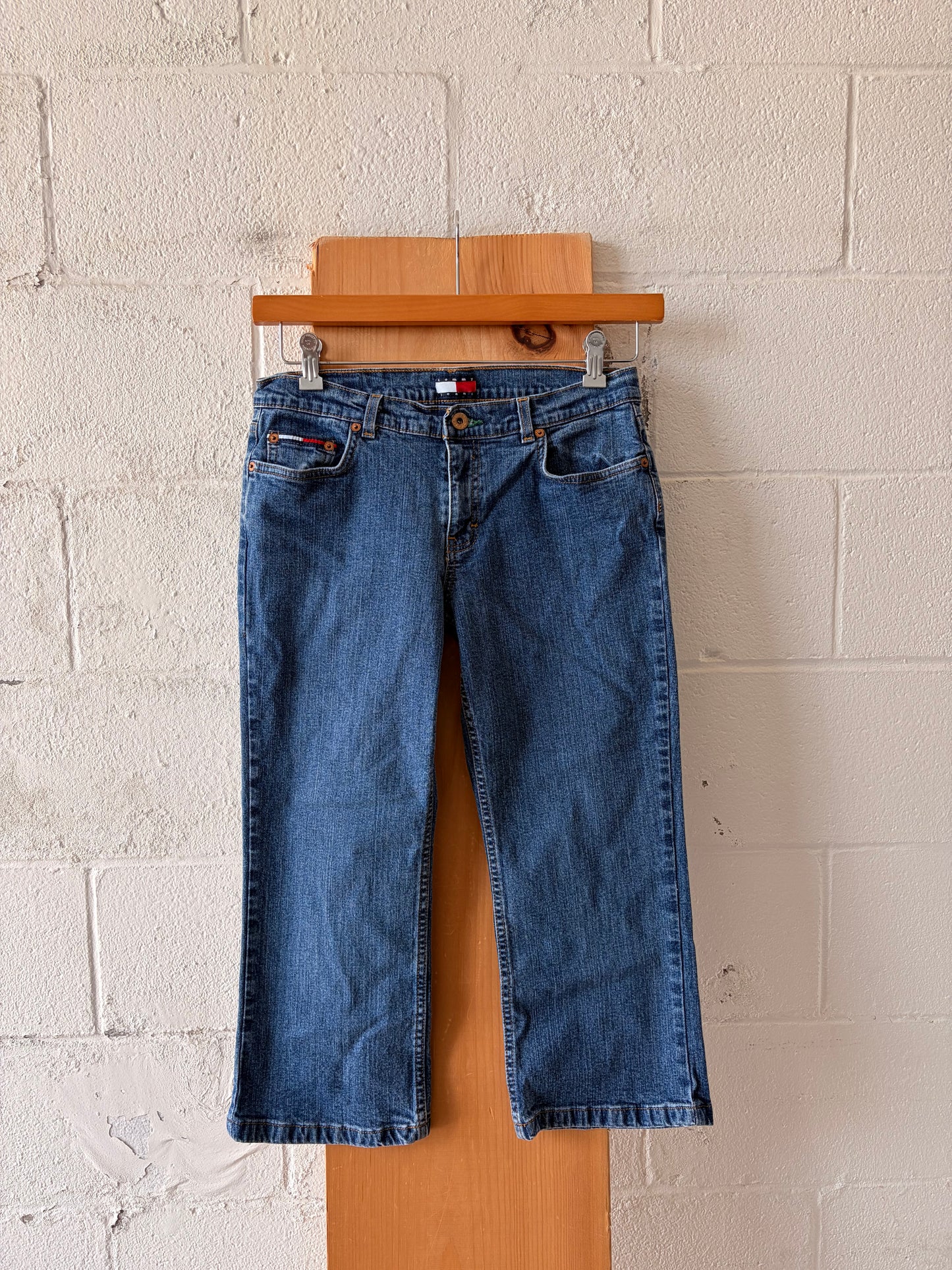 Vtg Tommy Hilfiger Denim Capris : 9