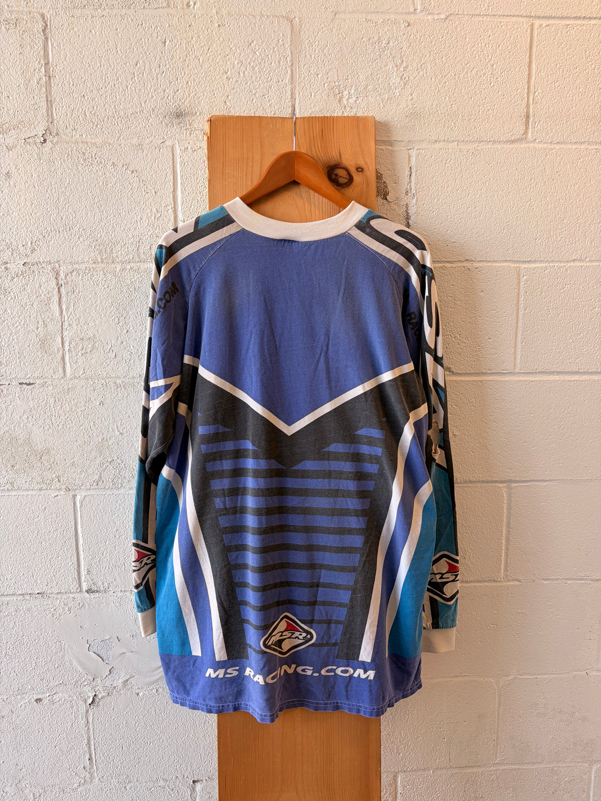 Distressed MSR Racing Long Sleeve : L (As Is)