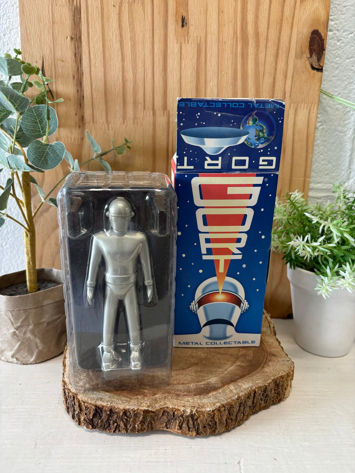 Y2K Gort Metal Figurine (Local Pickup Only)