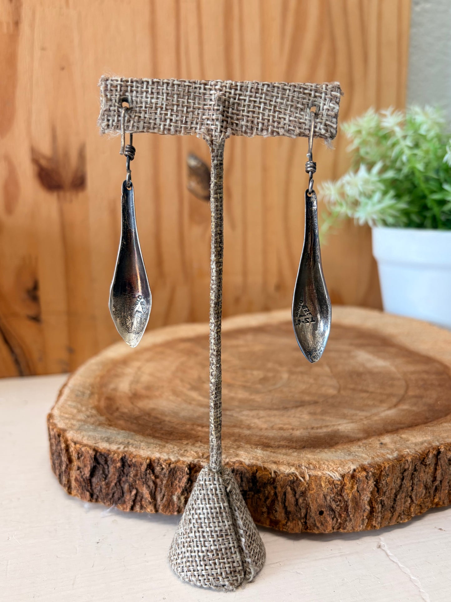 Mexico 925 Sterling Teardrop Earrings
