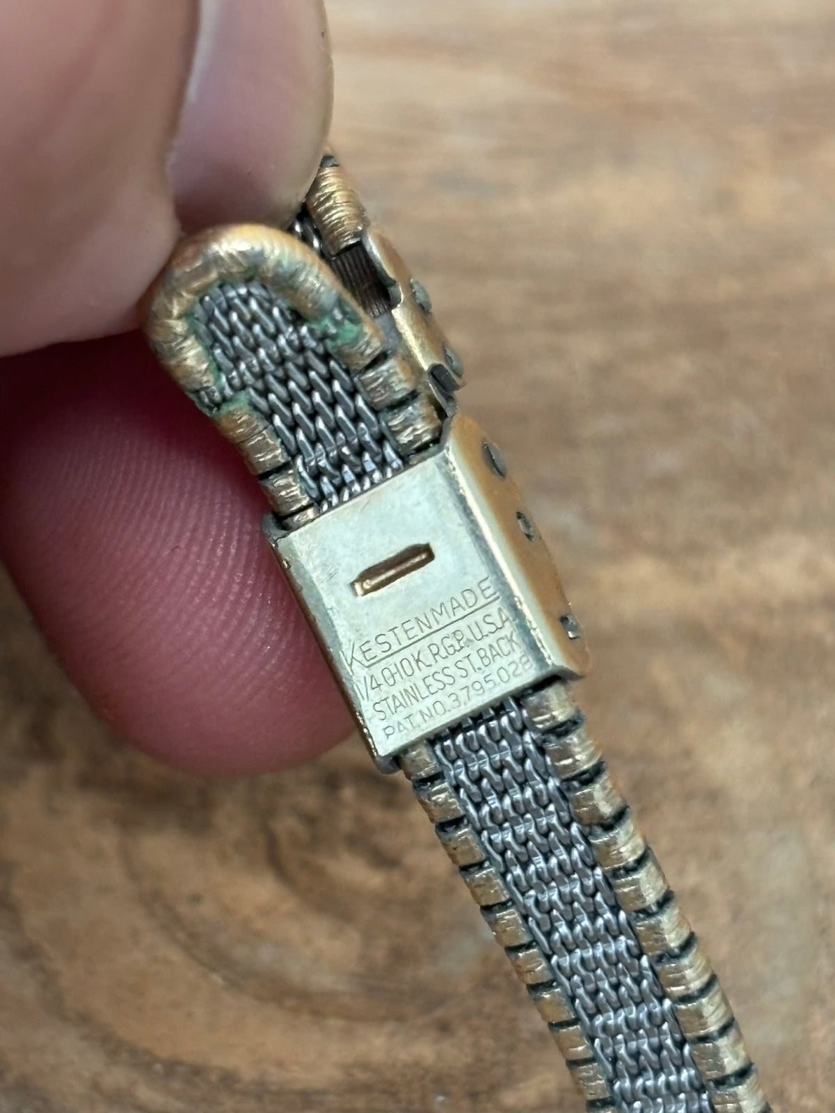 Vtg Gold Watch (Untested)