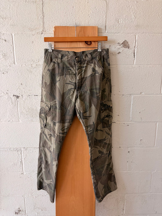 Wrangler Fleece Lined Camo Pants : 34x32