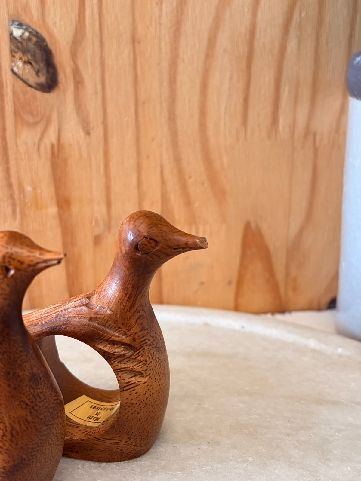 Wooden Turkey Napkin Rings