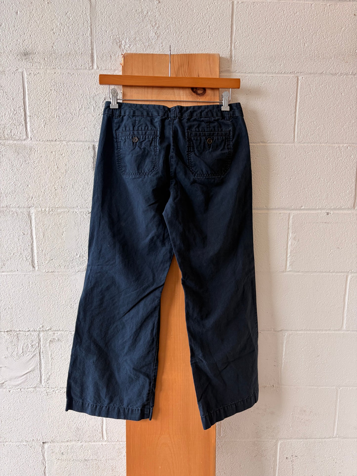 Navy Wide Leg Pants : 6