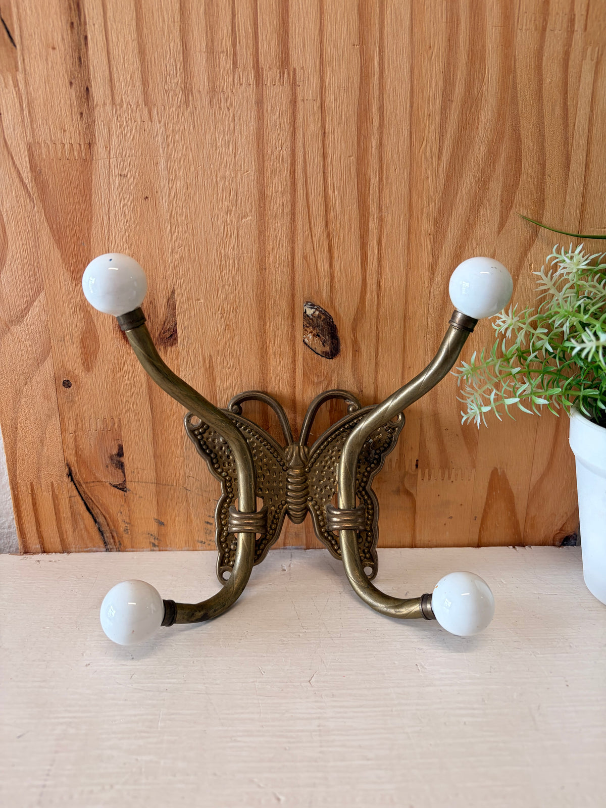 Vtg Butterfly Wall Hook (Local Pick Up Only)