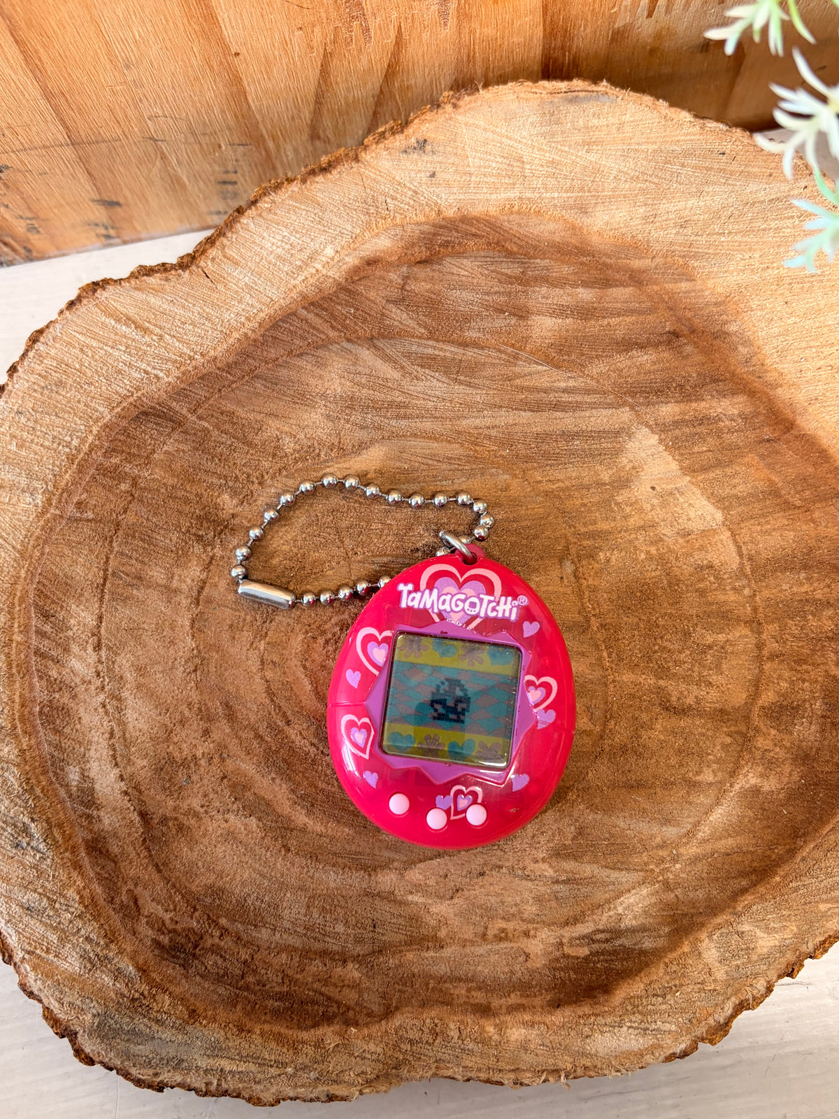 Pink Heart Tamagotchi (Tested & Works)