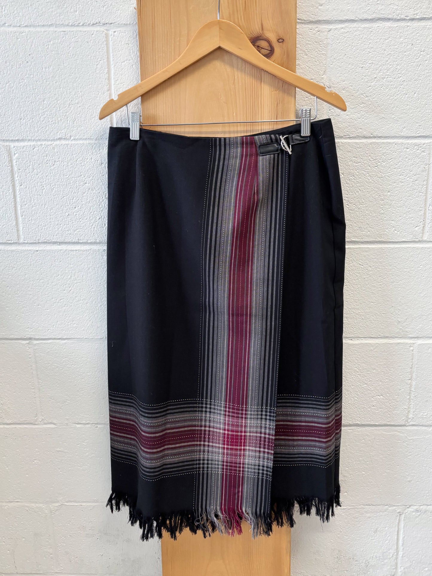 Vtg Wrap Skirt : 30” W