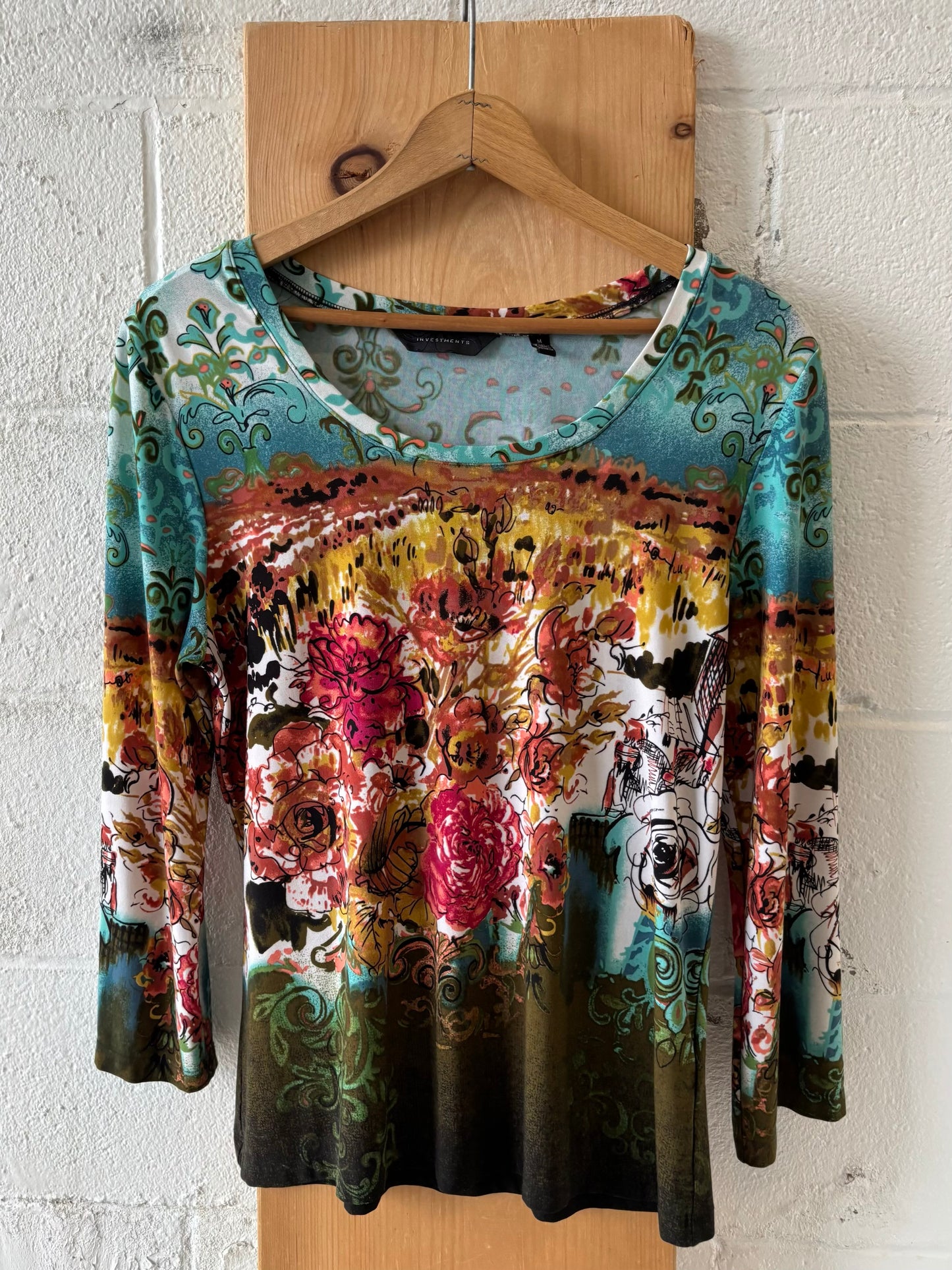 Abstract Long Sleeve : M