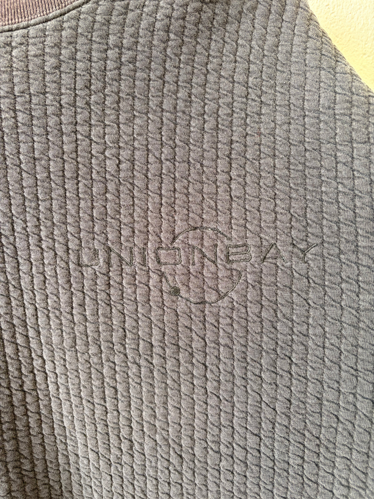 Vtg Textured Union Bay Crew : S/M