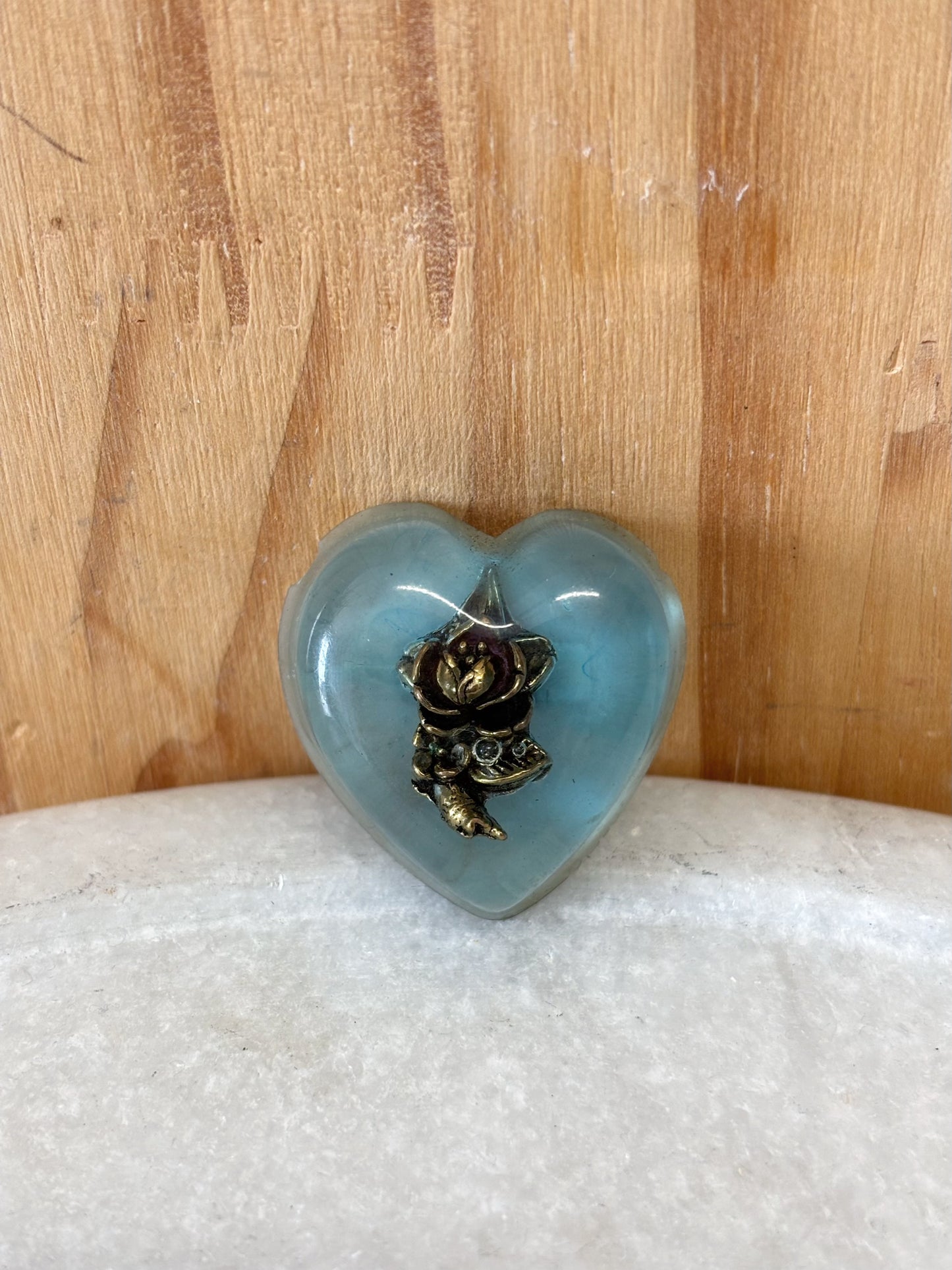 Resin Heart Pin