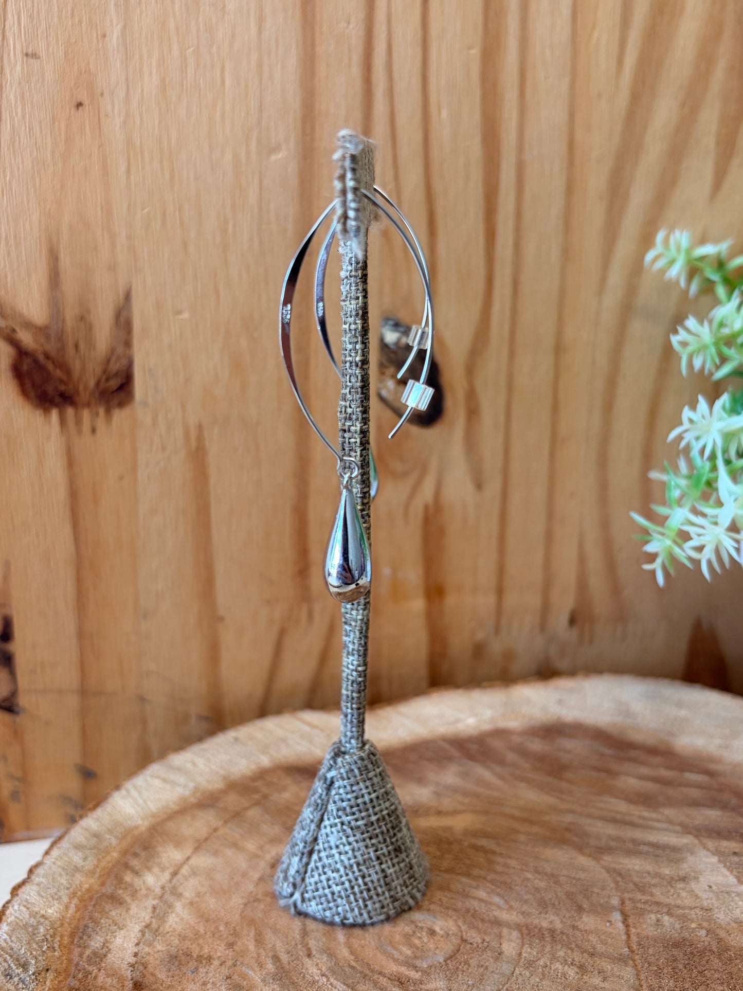 925 Silver Teardrop Earrings