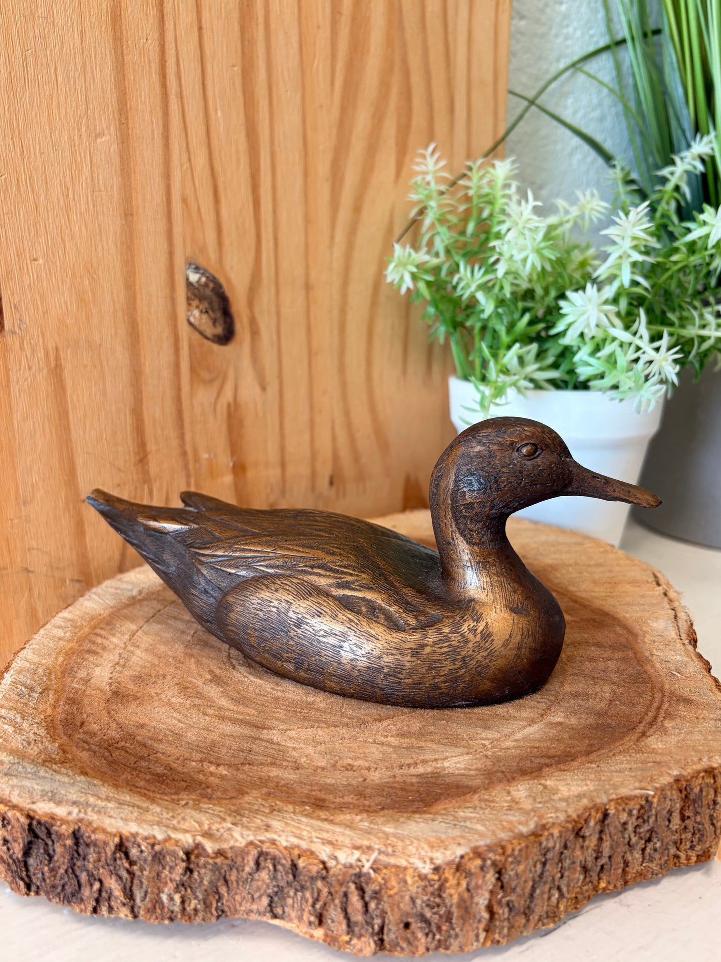 Wooden Duck Figure (Local Pick Up Only)