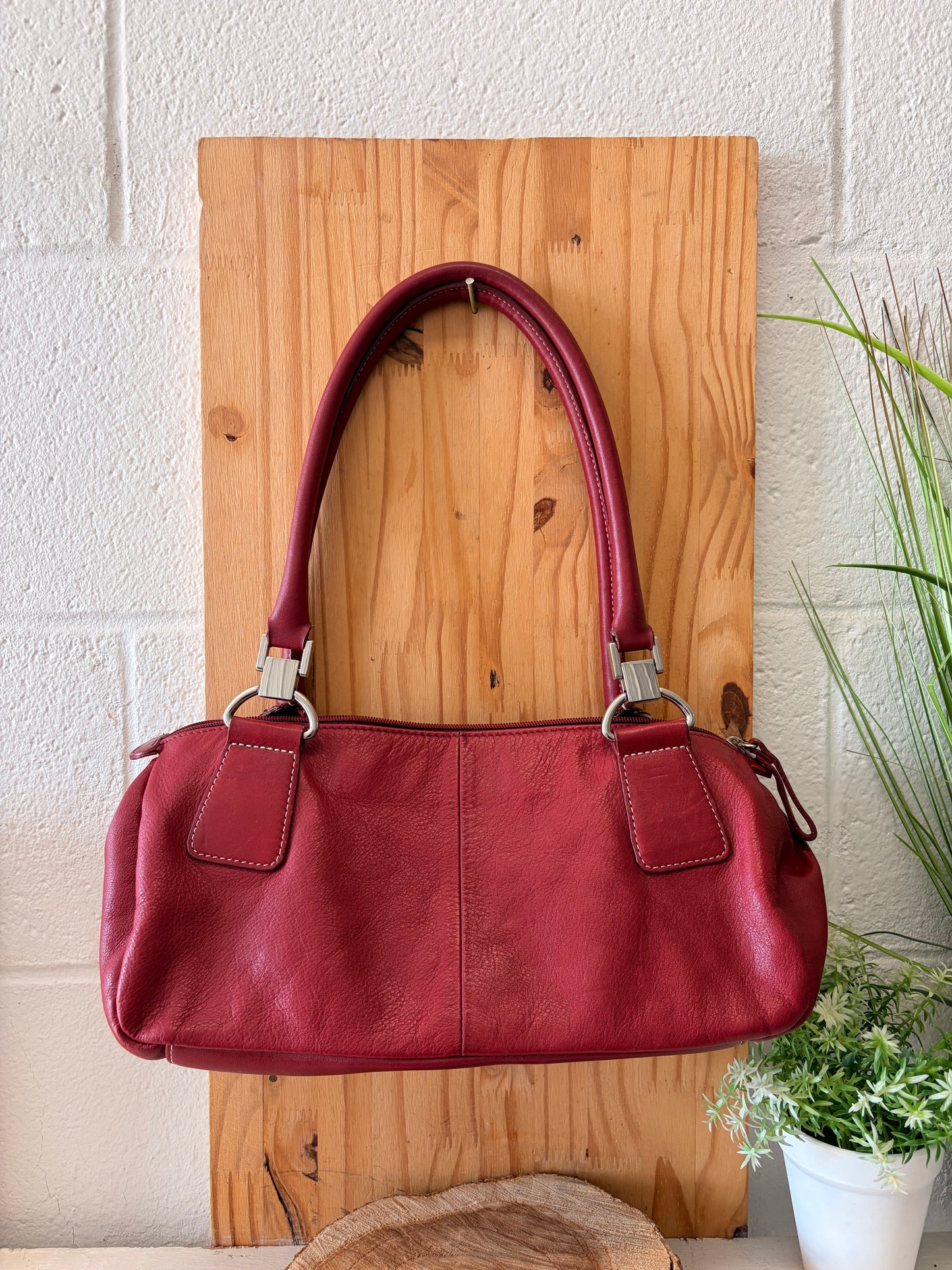 Little Red Shoulder Purse