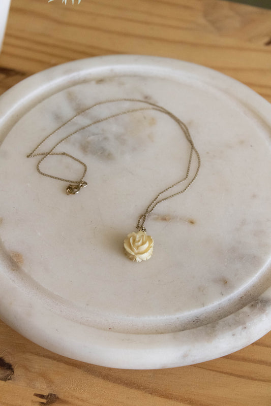 Small Rose Necklace