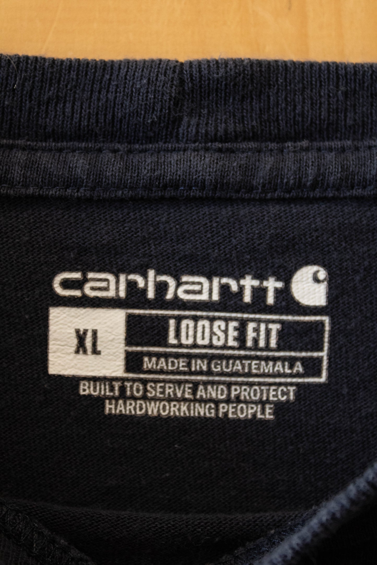 Hand Cropped Carhartt Tee : XL