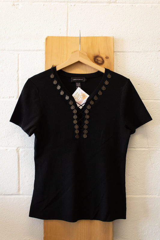 Black Coin Top : L