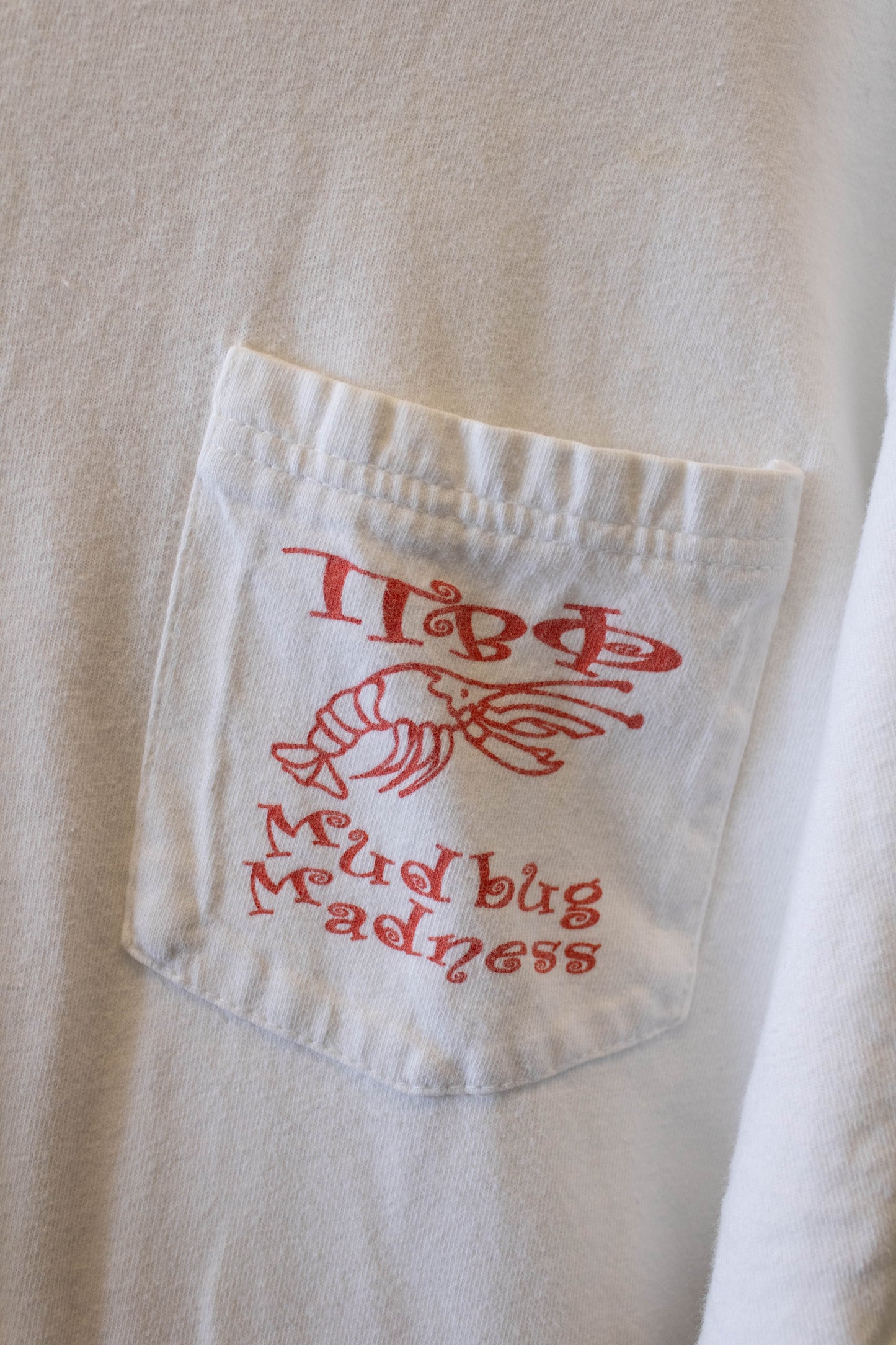 White Mud Bug Tee : L