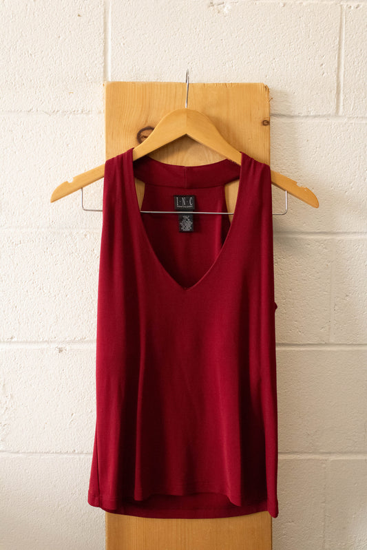 Vtg Red Tank : M