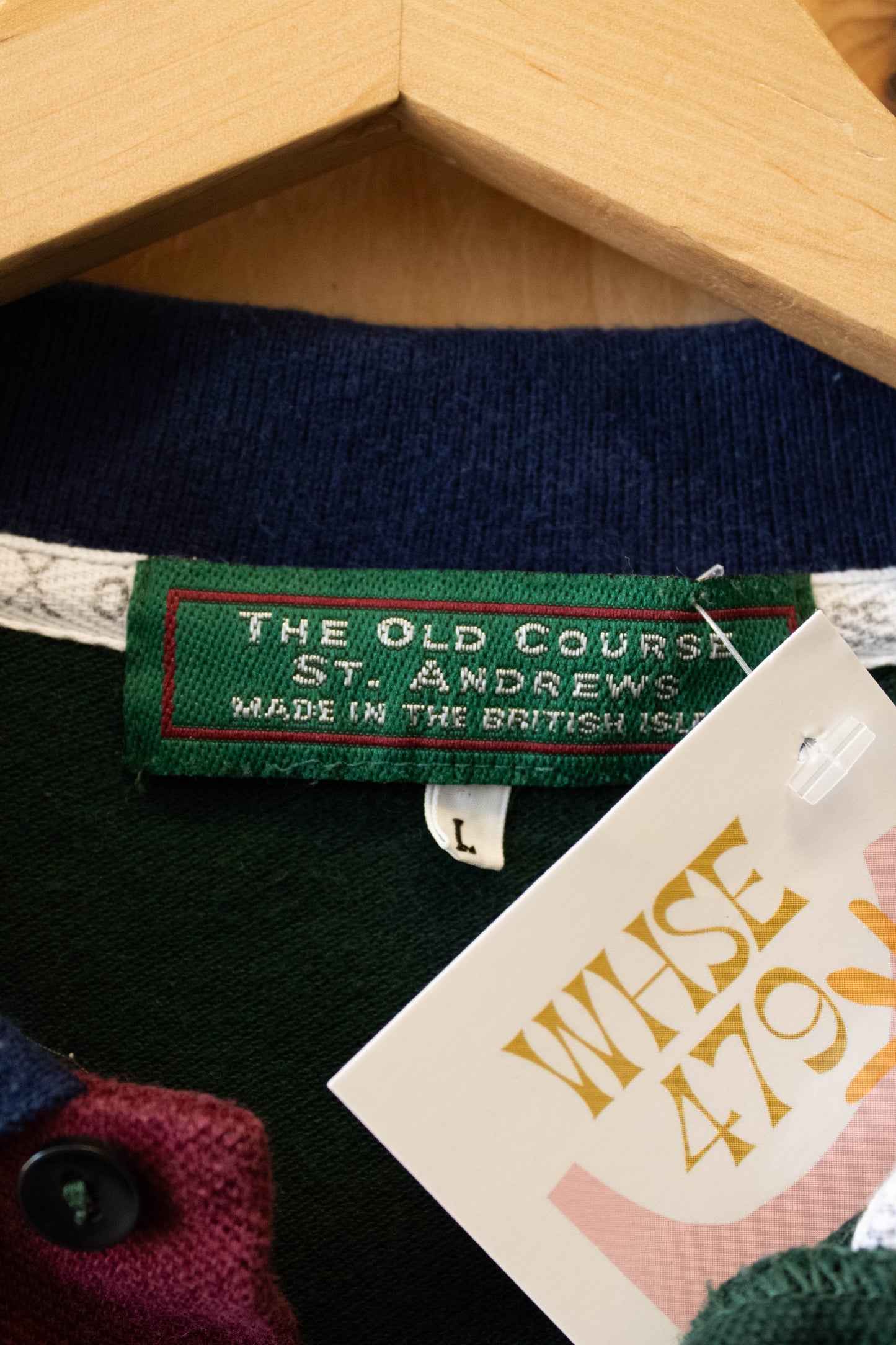 Vtg Green Old Course Polo : L