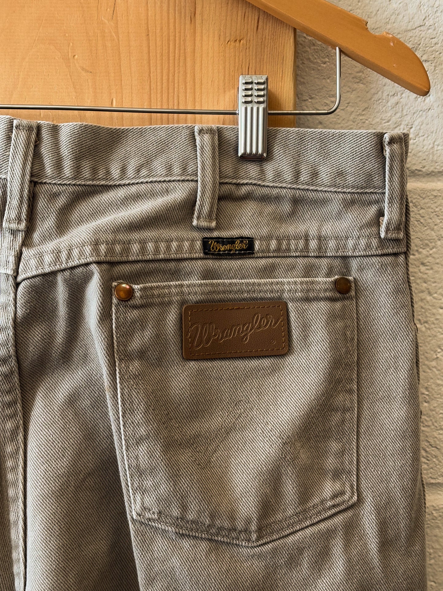 Grey Wrangler Jeans : 36