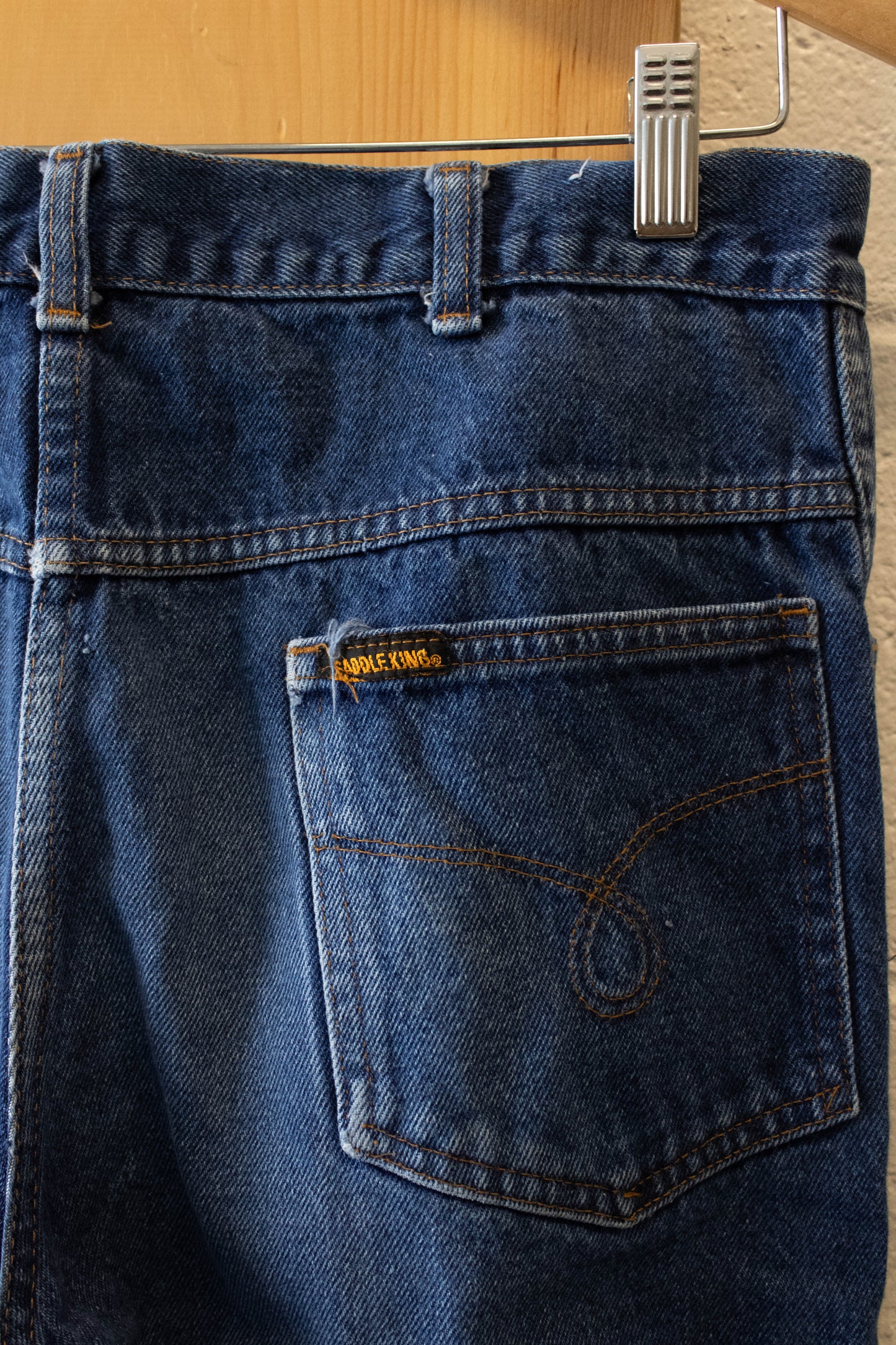 Vtg Saddle King Jeans : 32