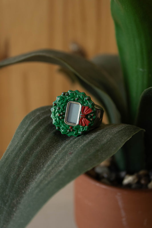 Christmas Wreath Ring : 8