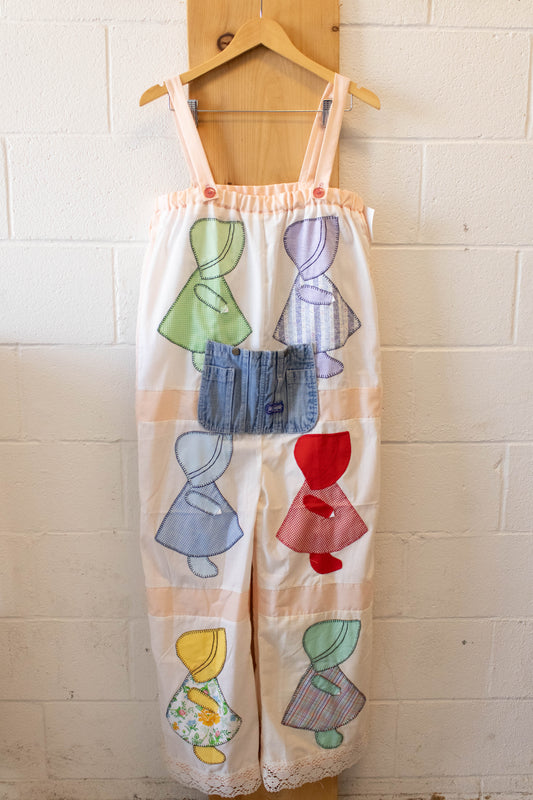 WHSE479 Original Patchwork Jumpsuit : S