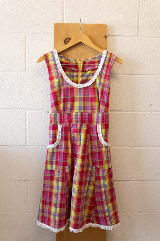 WHSE479 Original Plaid Dress : S