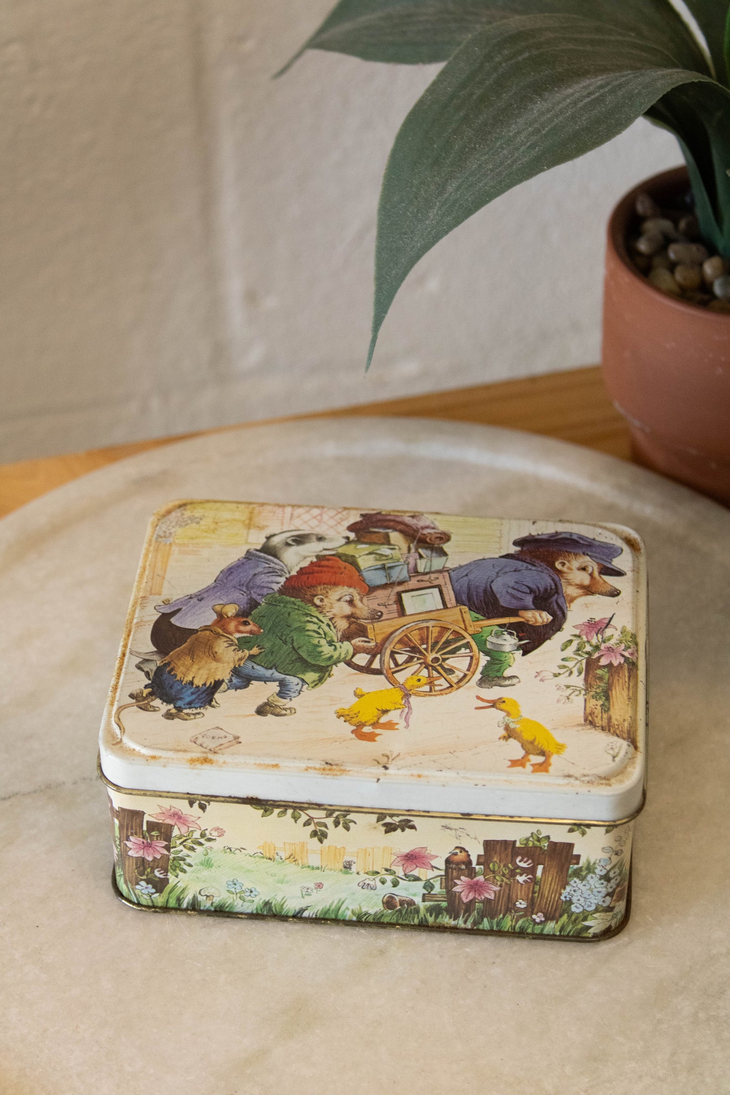 Storybook Hedgehogs Tin Box