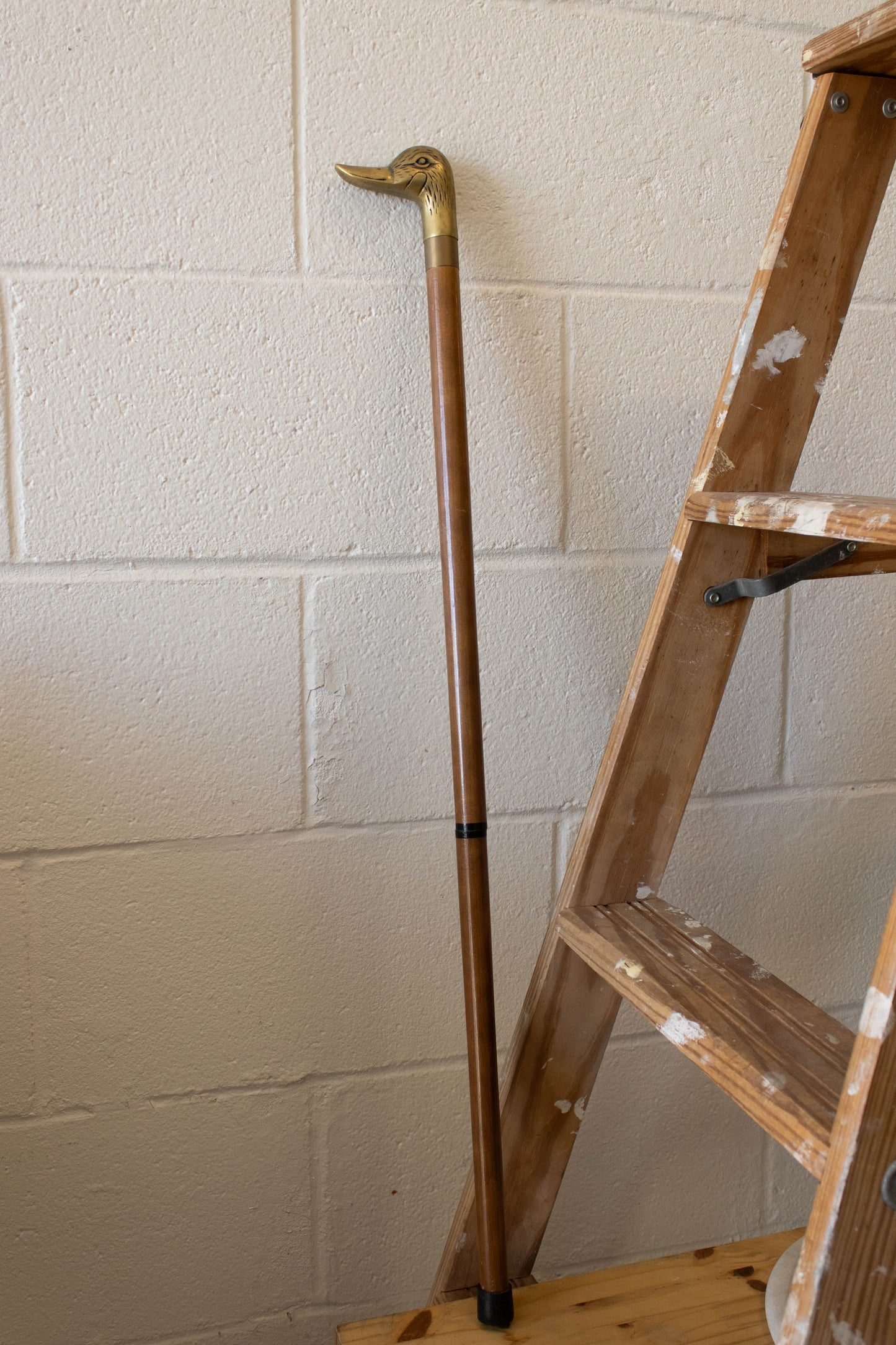 Brass Duck Head Walking Stick (Local Pick Up Only)