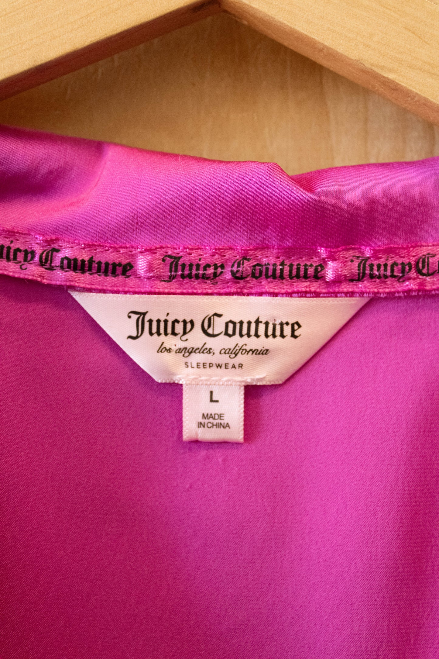 Hot Pink Juicy Top : L