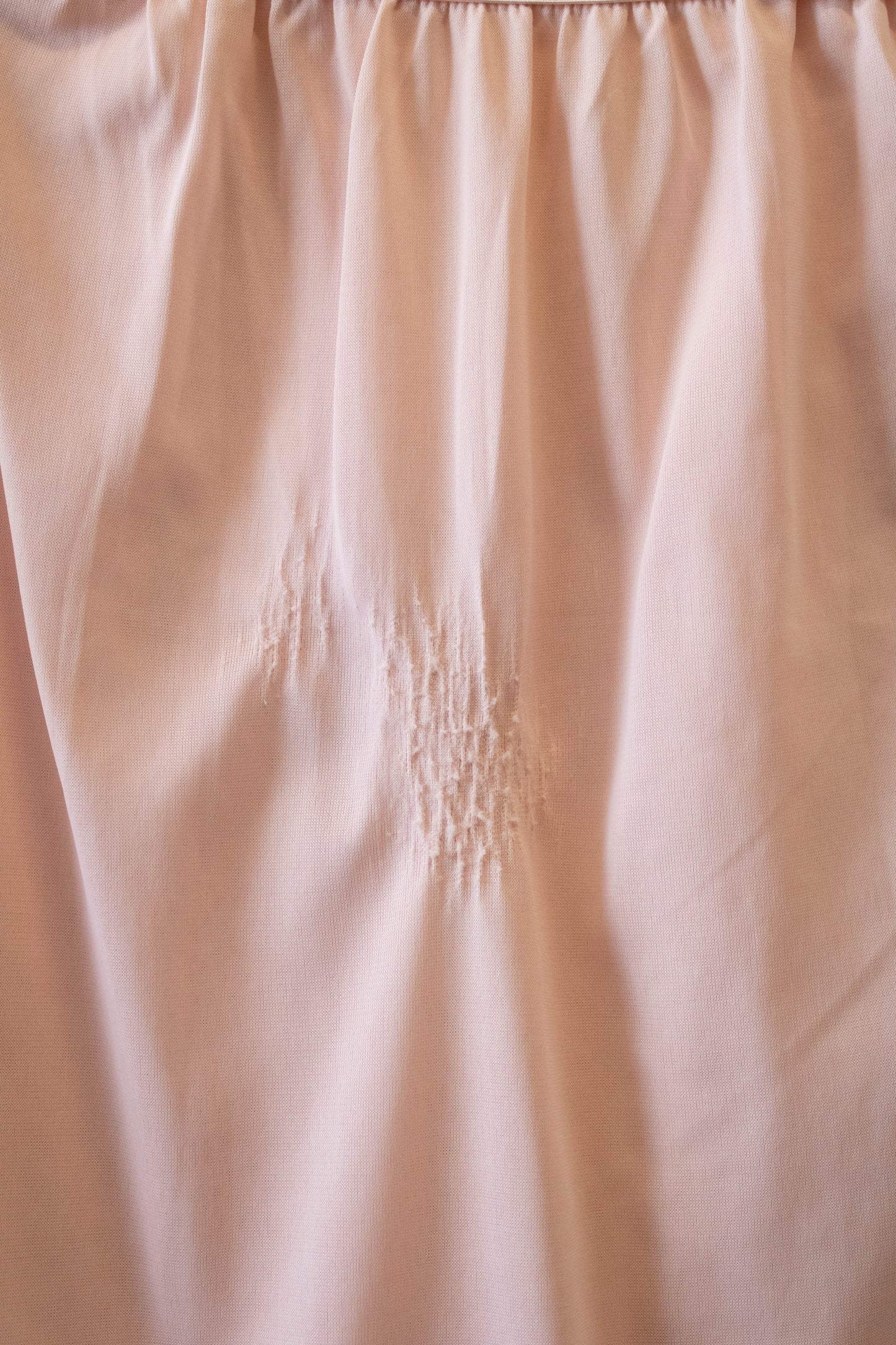 Vtg Light Pink Slip Skirt : S