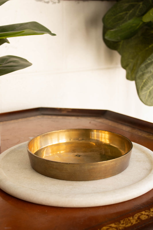 Flat Brass Tray