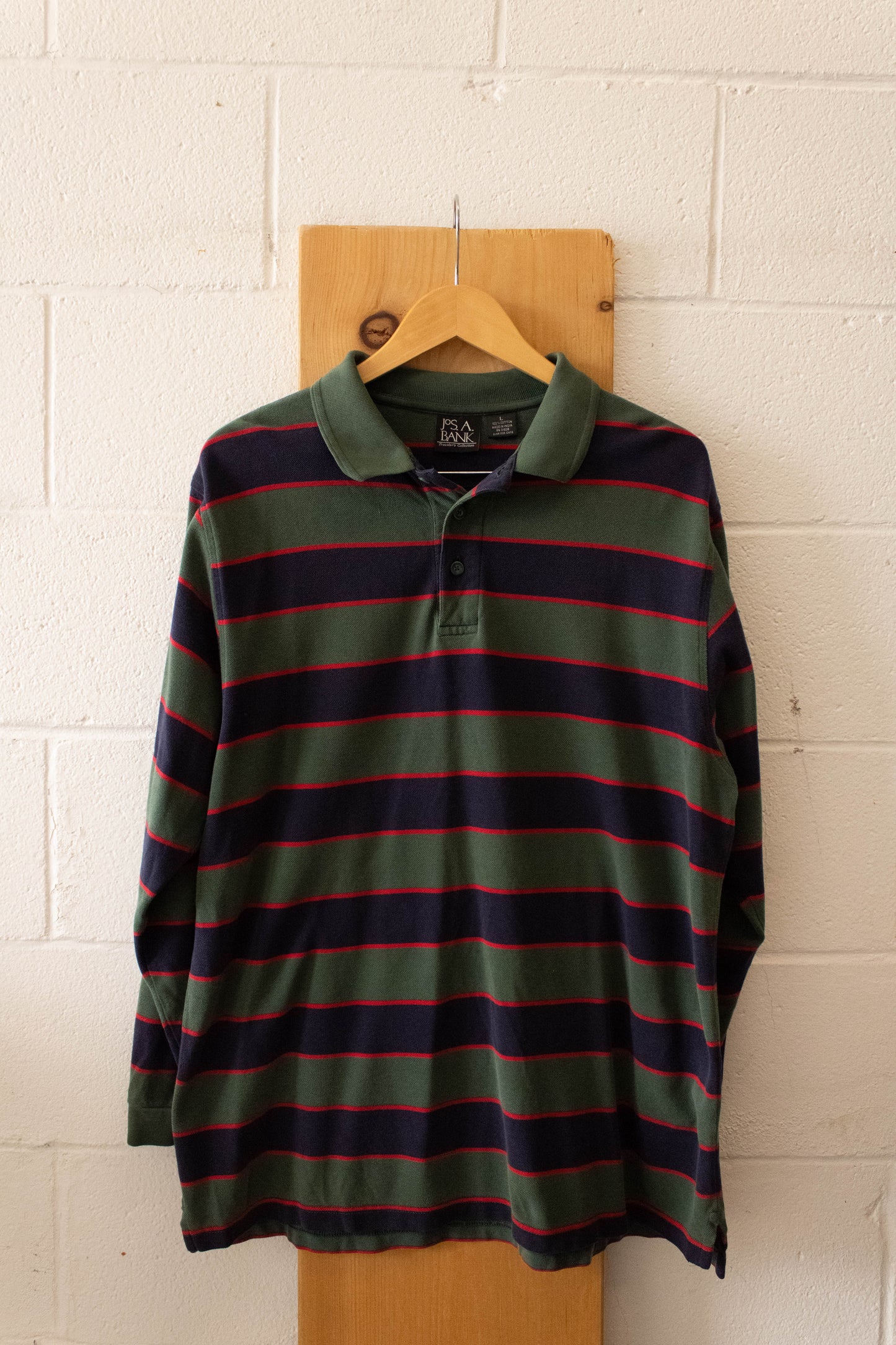 Green Striped Top : L