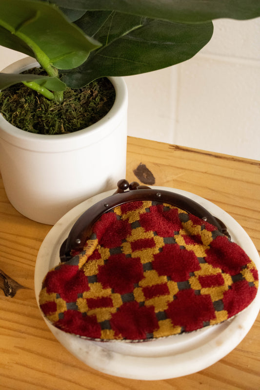 Small Tapestry Coin Bag