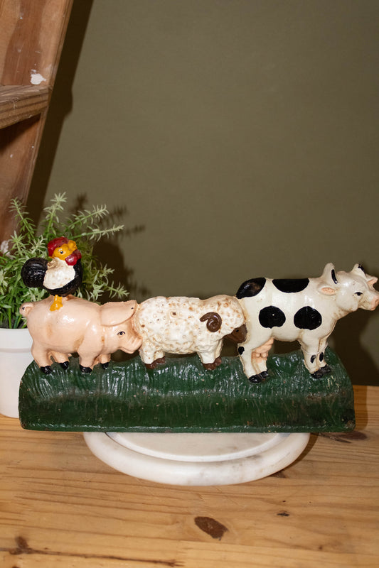 Cast Iron Barn Doorstop (Local Pick Up Only)