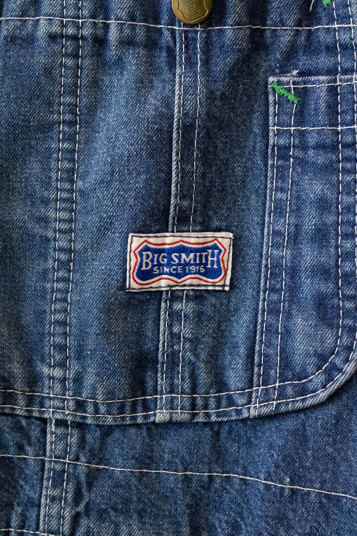 Big Smith Denim Shortalls : 37