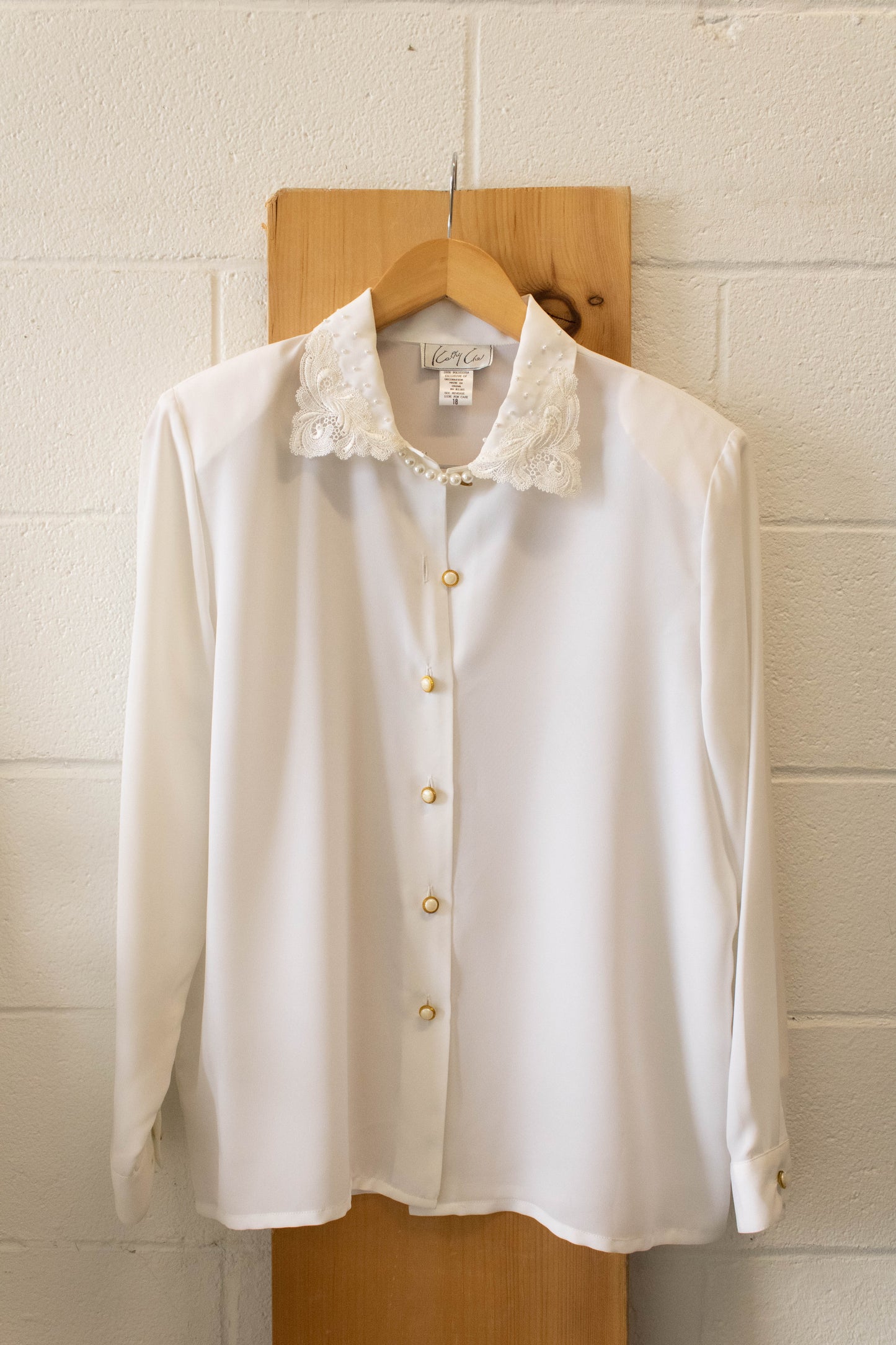 White Pearl Blouse : 18