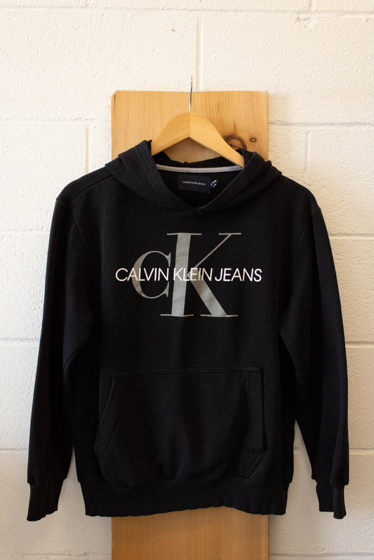 Black Calvin Klein Hoodie : Youth XL