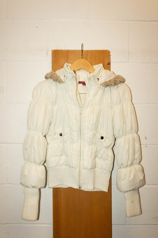 Y2K Puffer Jacket : M