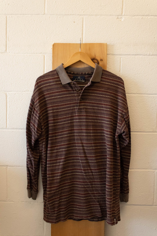 Striped Long Sleeve : M