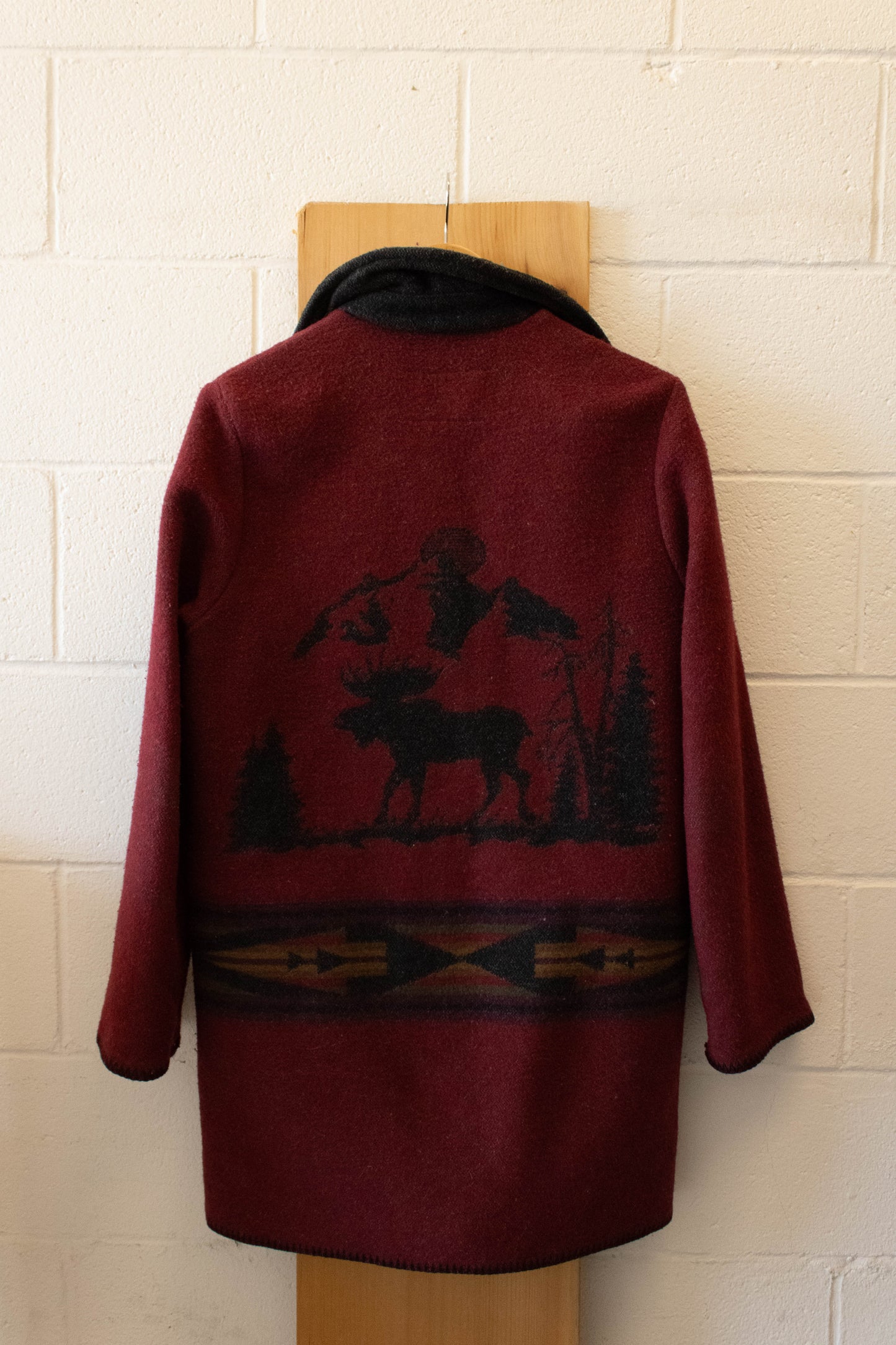 Vtg Red Nature Coat : S