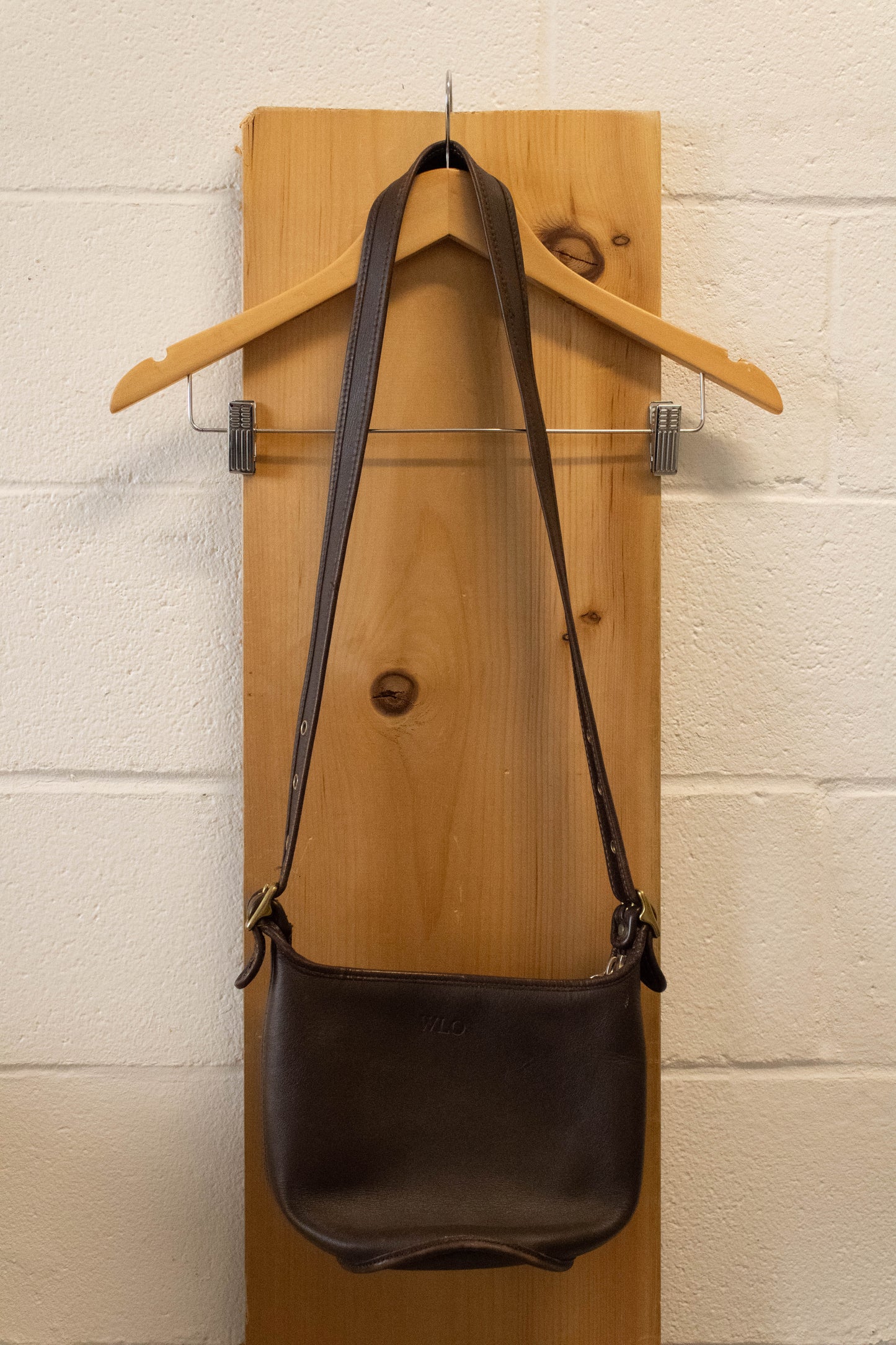 Brown Leather Cross Body Bag